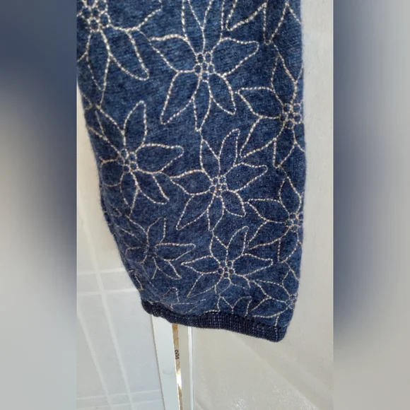 Wesenjak TIROL blue croped boiled wool jacket